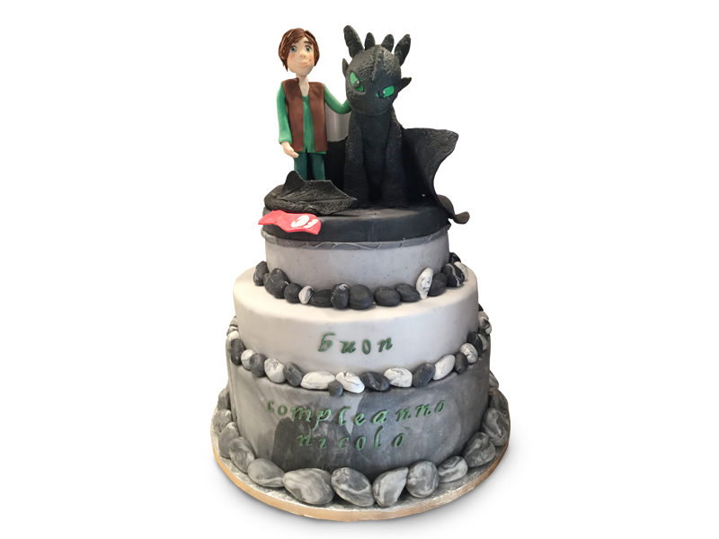 Torta dragon trainer Varese Castronno