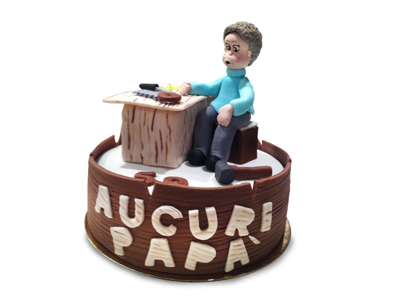 Torta papà cake design Varese Castronno