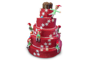 Torta natalizia cake design Varese Castronno