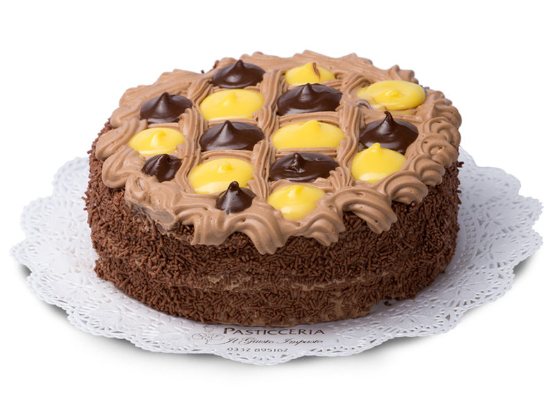 Torta classica Varese Castronno crema