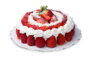 Torta panna e fragole Varese Castronno